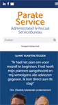 Mobile Screenshot of parateservice.nl